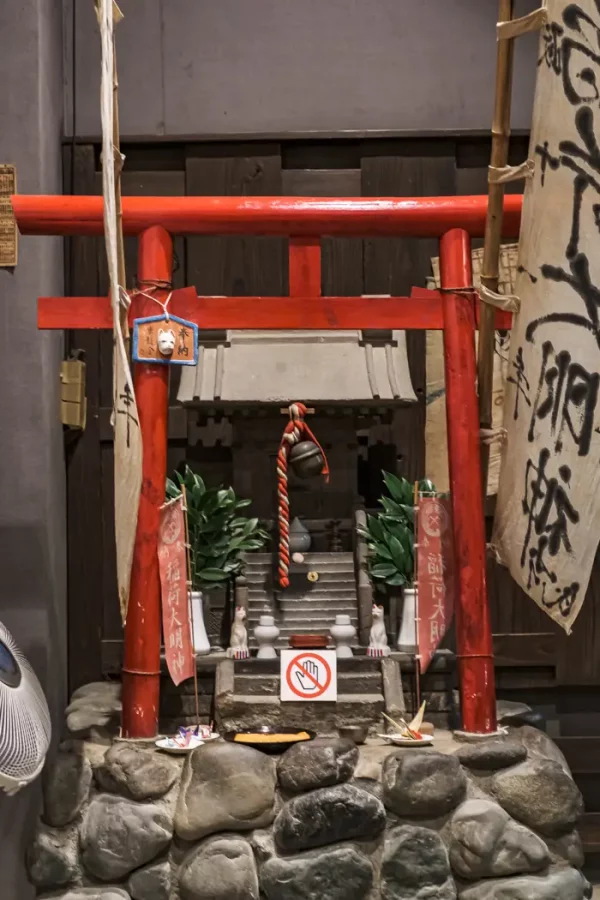 Japanese replica Shinto Shrine