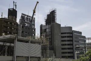 Nakagin Capsule Tower demolition