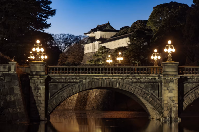 Tripods at Tokyo Imperial Palace
